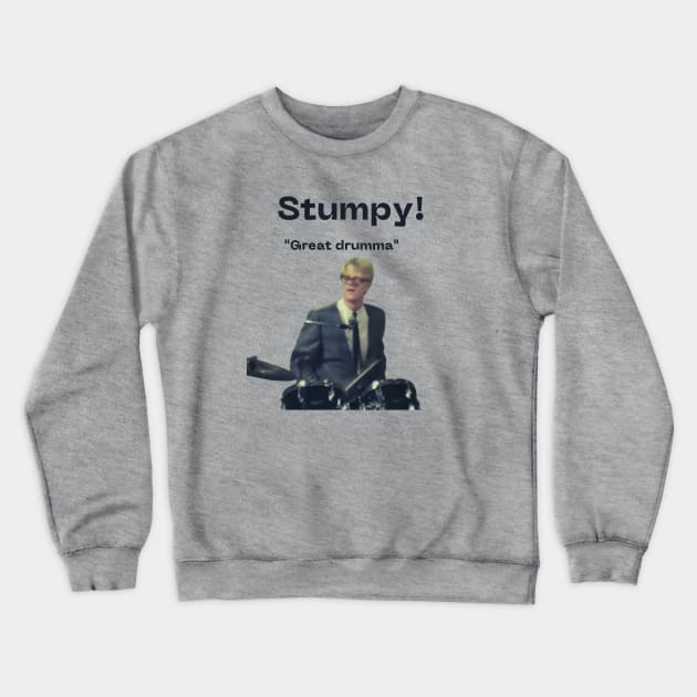 John 'Stumpy' Pepys Crewneck Sweatshirt by Drummer Ts
